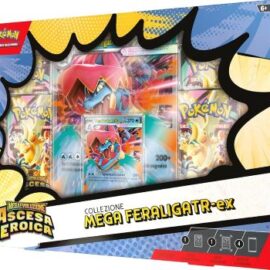 POKEMON ASCESA EROICA COLLEZIONE MEGA FERELIGATR EX ITA
