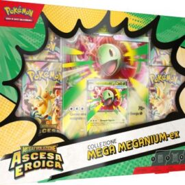 POKEMON ASCESA EROICA COLLEZIONE MEGA MEGANIUM EX ITA