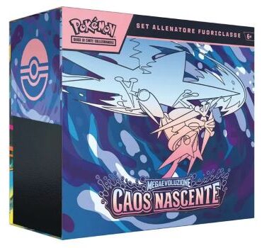 POKEMON SET ALLENATORE FUORICLASSE CAOS NASCENTE ITA