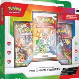 POKEMON COLLEZIONE ILLUSTRAZIONE PRIMI COMPAGNI D'AVVENTURA SERIE 1 ITA