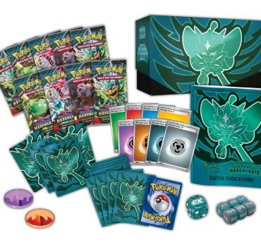 POKEMON SET ALLENATORE FUORICLASSE CREPUSCOLO MASCHERATO ITA