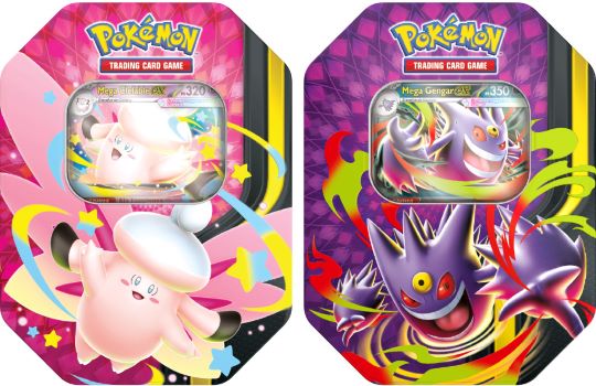 POKEMON TIN DA COLLEZIONE MEGA CHIARODILUNA BUNDLE ITA