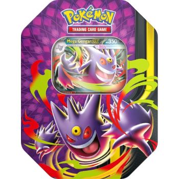 POKEMON TIN DA COLLEZIONE MEGA CHIARODILUNA MEGA GENGAR EX ITA