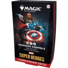 MARVEL SUPER HEROES MAZZO COMMANDER AVENGERS ASSEMBLE MAGIC THE GATHERING ENG