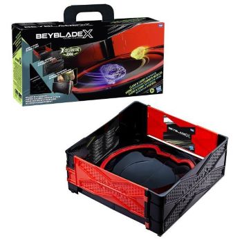 BEYBLADE X BBX CLASH AND CARRY ARENA PORTATILE HASBRO TAKARA TOMY