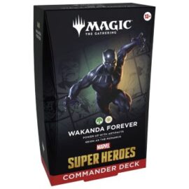 MAGIC MARVEL SUPER HEROES MAZZO COMMANDER WAKANDA FOREVER ENG