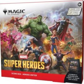 MARVEL SUPER HEROES SCENE BOX HEROES UNITED MAGIC THE GATHERING ENG