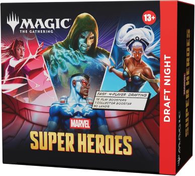 MARVEL SUPER HEROES DRAFT NIGHT MAGIC THE GATHERING ENG