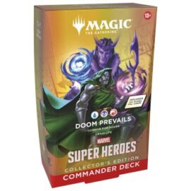 MARVEL SUPER HEROES MAZZO COMMANDER DOOM PREVAILS COLLECTOR'S EDITION MAGIC THE GATHERING ENG