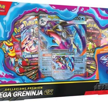 POKEMON COLLEZIONE PREMIUM MEGA GRENINJA EX ITA