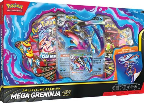 POKEMON COLLEZIONE PREMIUM MEGA GRENINJA EX ITA