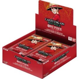 ONE PIECE CARD GAME OP-13 CARRYING ON HIS WILL BOX 24 BUSTE ENG