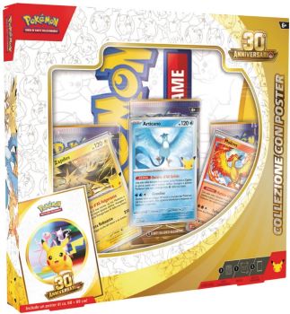 POKEMON COLLEZIONE CON POSTER 30° ITA PREORDER