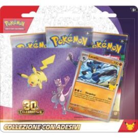 POKEMON COLLEZIONE CON ADESIVI LUCARIO 30° ITA PREORDER