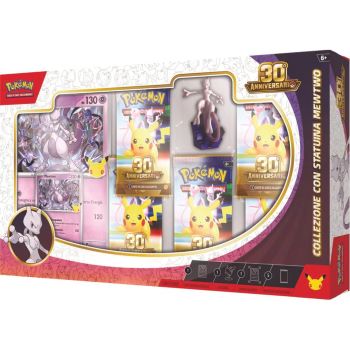 POKEMON COLLEZIONE CON STATUINA MEWTWO 30° ITA PREORDER