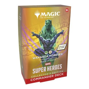 MAGIC MARVEL SUPER HEROES MAZZO COMMANDER WAKANDA FOREVER COLLECTOR'S EDITION ENG