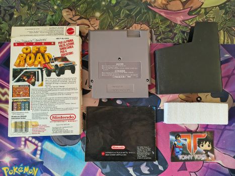 SUPER OFF ROAD NINTENDO NES PAL A ITA CIB - immagine 2