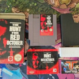 THE HUNT FOR RED OCTOBER NINTENDO NES PAL A ITA CIB