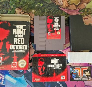 THE HUNT FOR RED OCTOBER NINTENDO NES PAL A ITA CIB