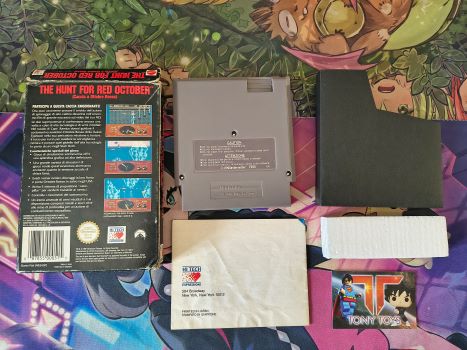 THE HUNT FOR RED OCTOBER NINTENDO NES PAL A ITA CIB - immagine 2