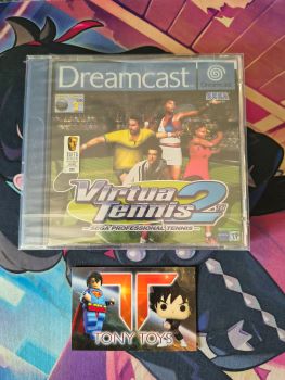 VIRTUA TENNIS 2 SEGA DREAMCAST PAL NEW