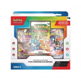 POKEMON COLLEZIONE ILLUSTRAZIONE PRIMI COMPAGNI D'AVVENTURA SERIE 3 ITA
