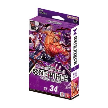 ONE PIECE CARD GAME STARTER DECK ST-34 CHARLOTTE KATAKURI PURPLE ENG
