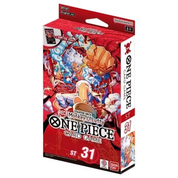 ONE PIECE CARD GAME STARTER DECK ST-31 MONKEY D LUFFY RED ENG