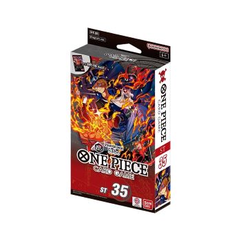 ONE PIECE CARD GAME STARTER DECK ST-35 SABO RED BLACK ENG