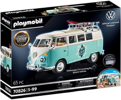 PLAYMOBIL 70826 VOLKSWAGEN T1 CAMPING BUS SPECIAL EDITION