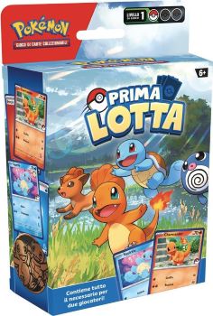 POKEMON MAZZO PRIMA LOTTA CHARMANDER SQUIRTLE ITA