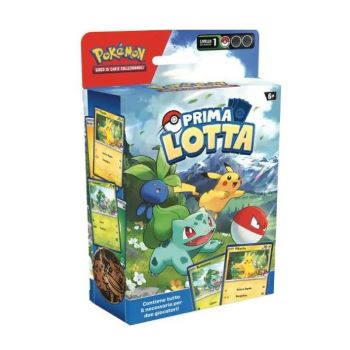 POKEMON MAZZO PRIMA LOTTA PIKACHU BULBASAUR ITA