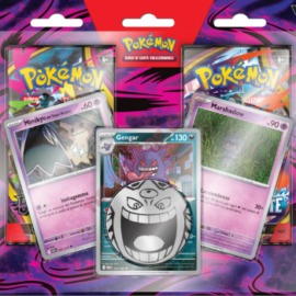 POKEMON BLISTER 2 BUSTE GENGAR MIMIKYU MARSHADOW ITA
