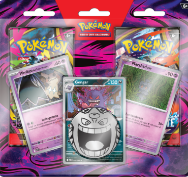 POKEMON BLISTER 2 BUSTE GENGAR MIMIKYU MARSHADOW ITA