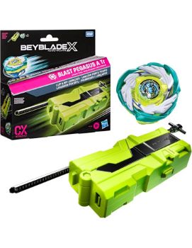 BEYBLADE X CLIP & RIP LAUNCHER + BLAST PEGASUS A Tr CX HASBRO TAKARA TOMY